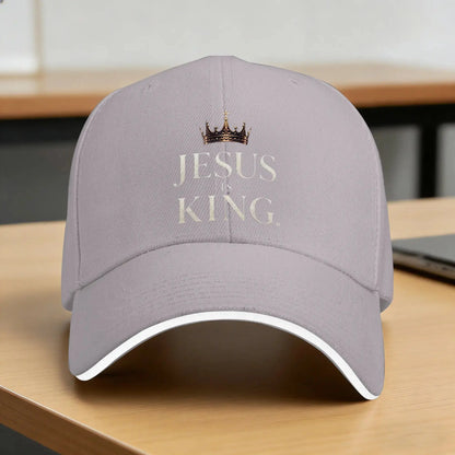 Jesus is King Baseball Cap