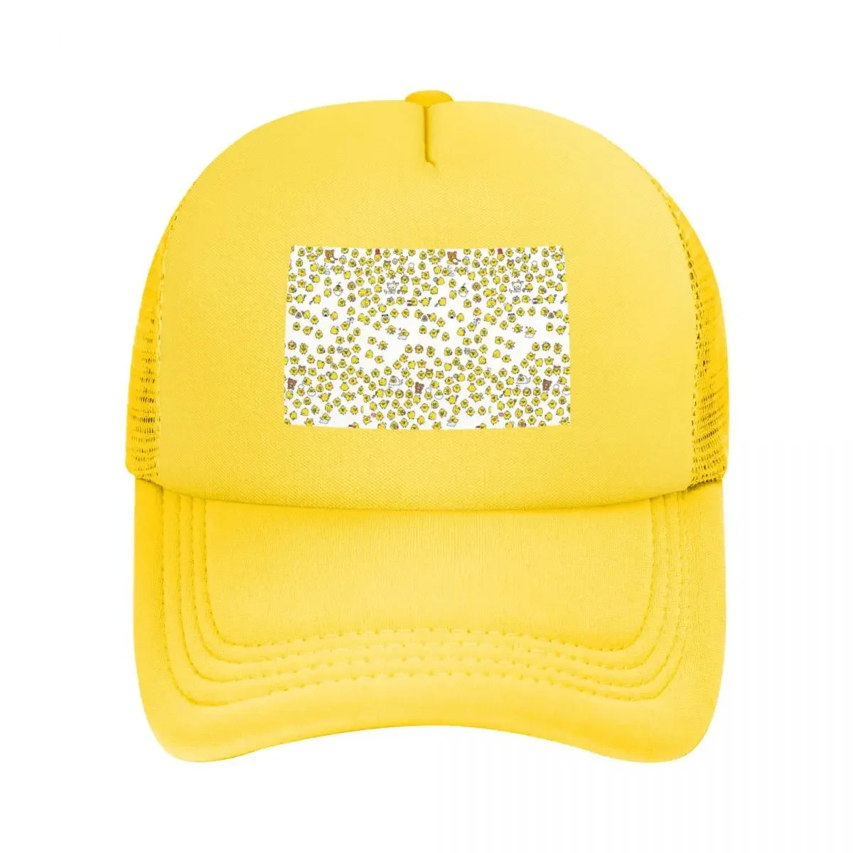 Cute Kiiroitori Pattern Rilakkuma Mesh Baseball Caps