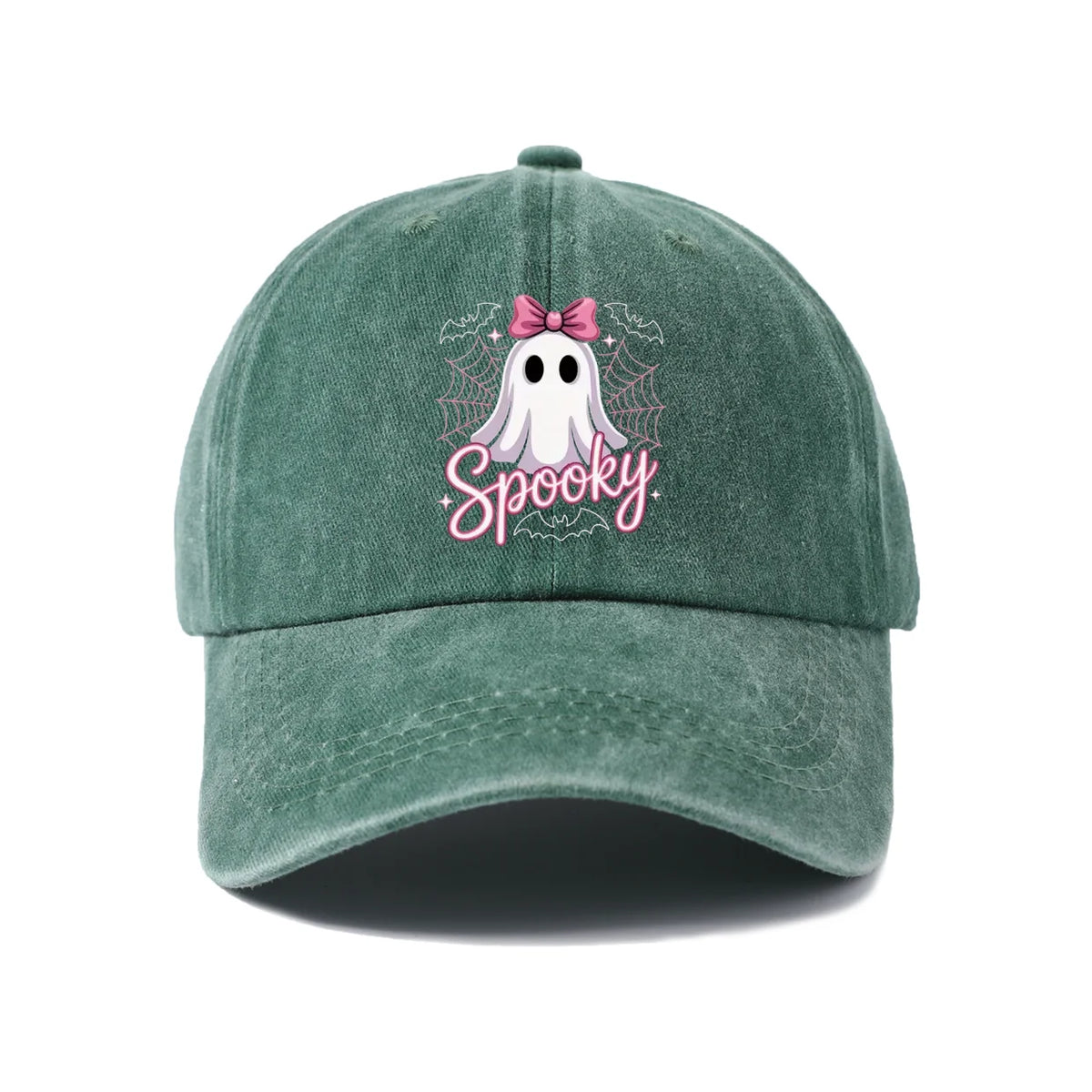 Sleepy Ghost Graphic Baseball Cap