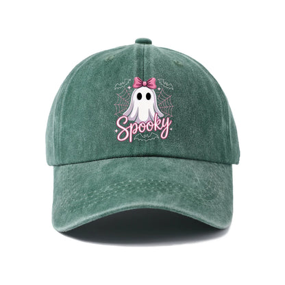Sleepy Ghost Graphic Baseball Cap