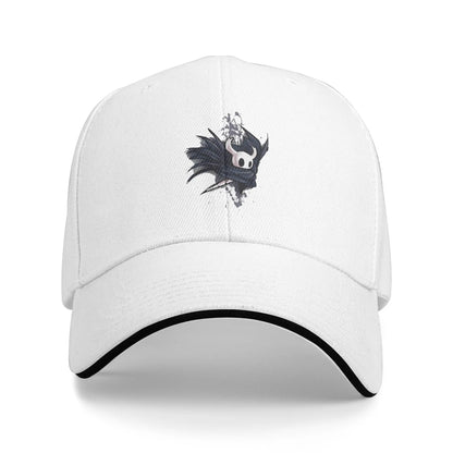 Hollow Knight Game Baseball Cap Vintage Ghost Cartoon