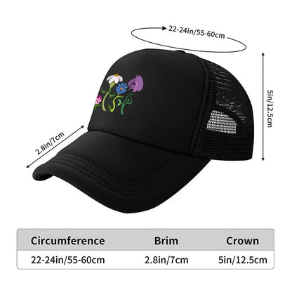 New Wonderland Flowers Baseball Cap