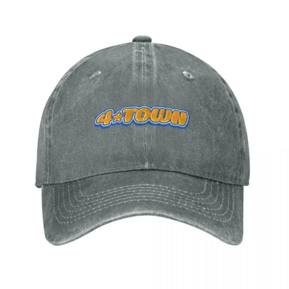 4 TOWN Turning Red Baseball Cap