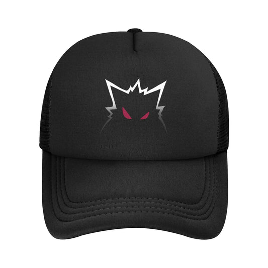 Gengar Shiny Scary Mesh Baseball Cap Ghost Kaiju Japan Style Pokemoned