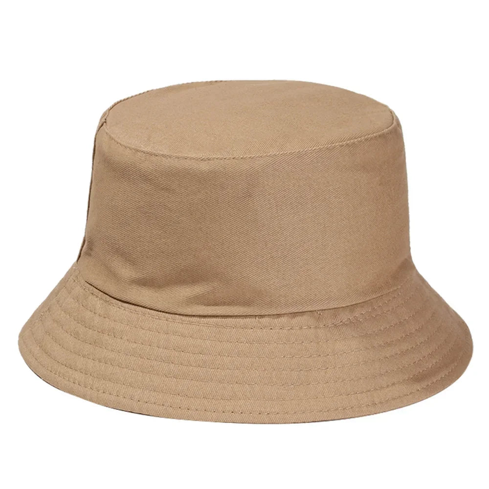 Fashion Denim Washed Bucket Hat Retro Foldable Sun Hat For Women Men