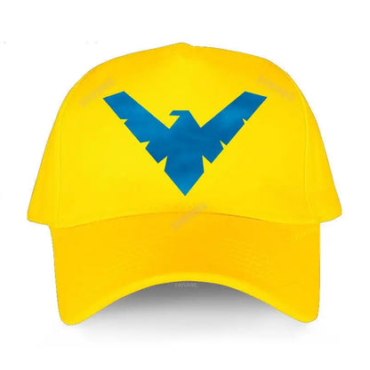 Nightwing-Batman Geïnspireerd Logo Embleem Robin Gray Teens Baseball Cap