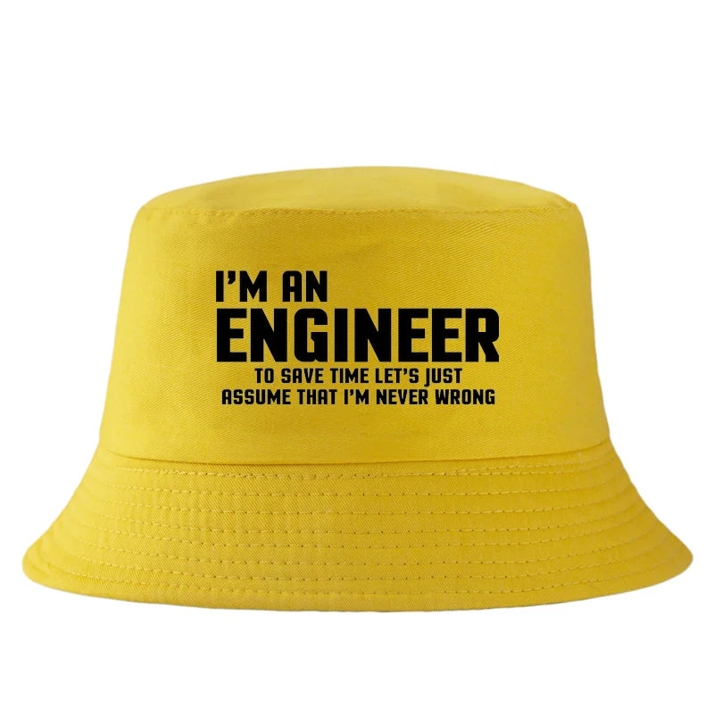 I Am Engineer Bucket Hat