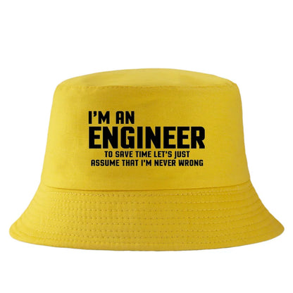 I Am Engineer Bucket Hat
