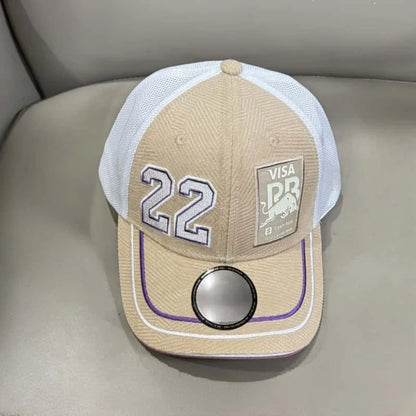 2025 new Red Bull Baseball Cap Summer Mesh Red Bull Curved Brim Cap Women's Men's
