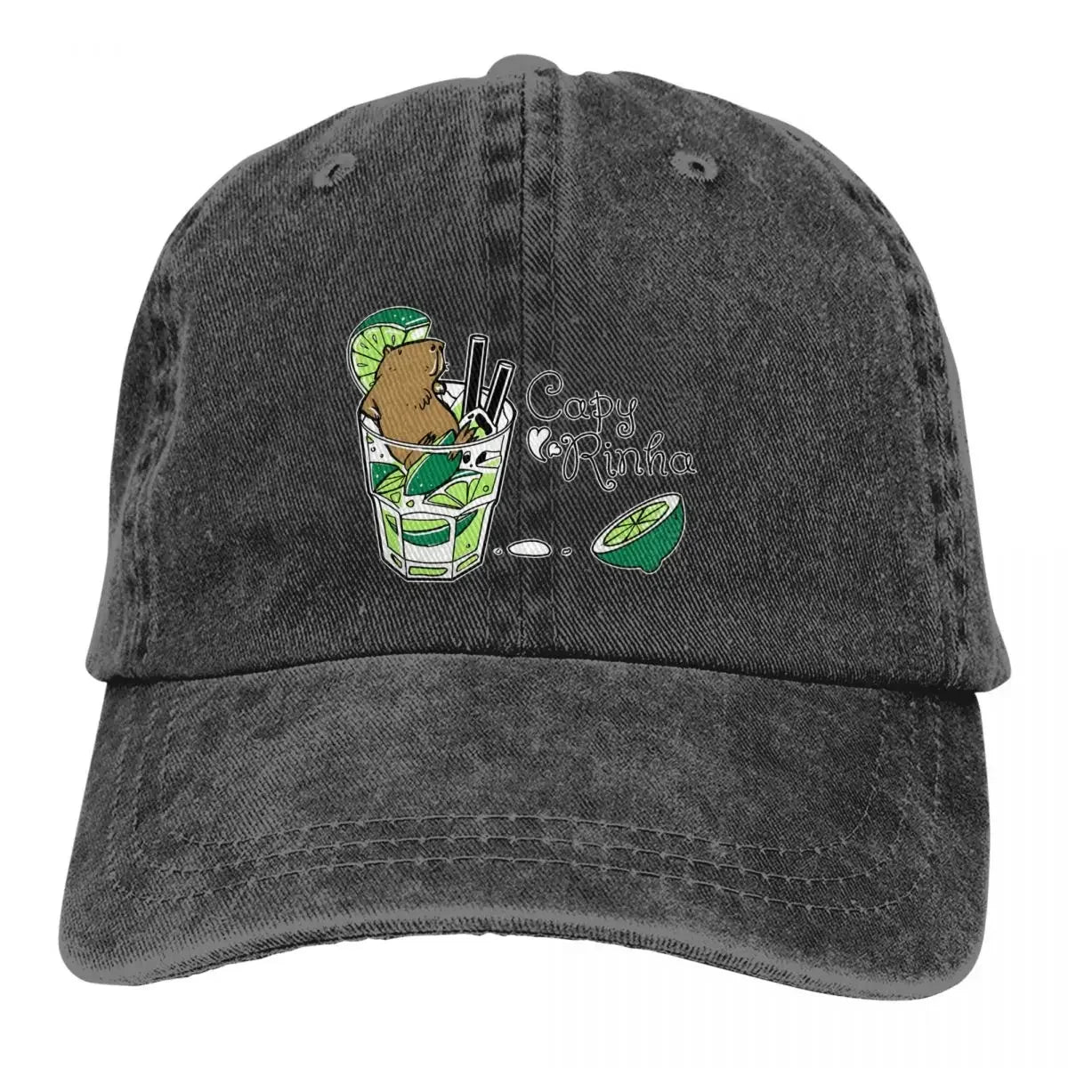 Cabybara Caipirinha Baseball Caps Peaked Cap Capybara