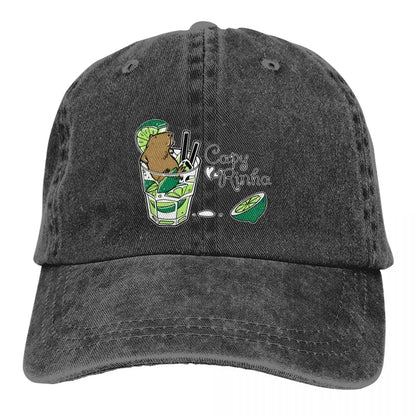Cabybara Caipirinha Baseball Caps Peaked Cap Capybara