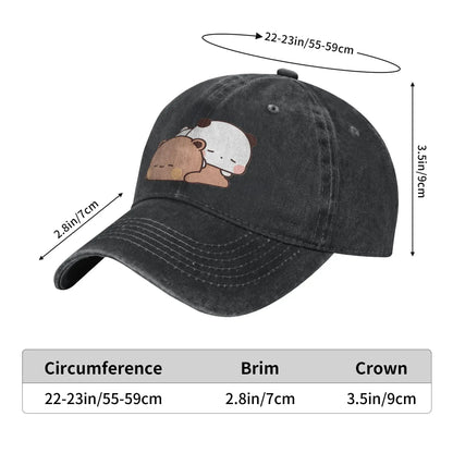 Cute Bubu And Dudu Are Sleeping Casual Baseball Cap