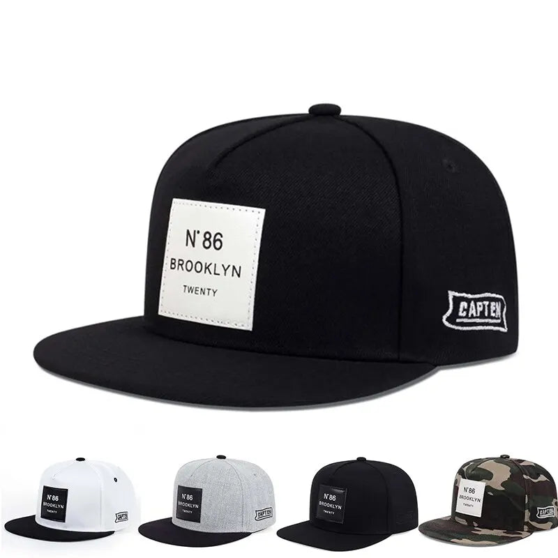 New Fashion N86 BROOKLYN Patch Snapback Hat For Men Women