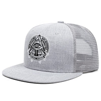 Grey Mesh Cap