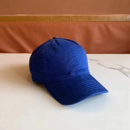 Simple Solid Color Cap Men And Women Casual Fashion Trend Baseball Cap
