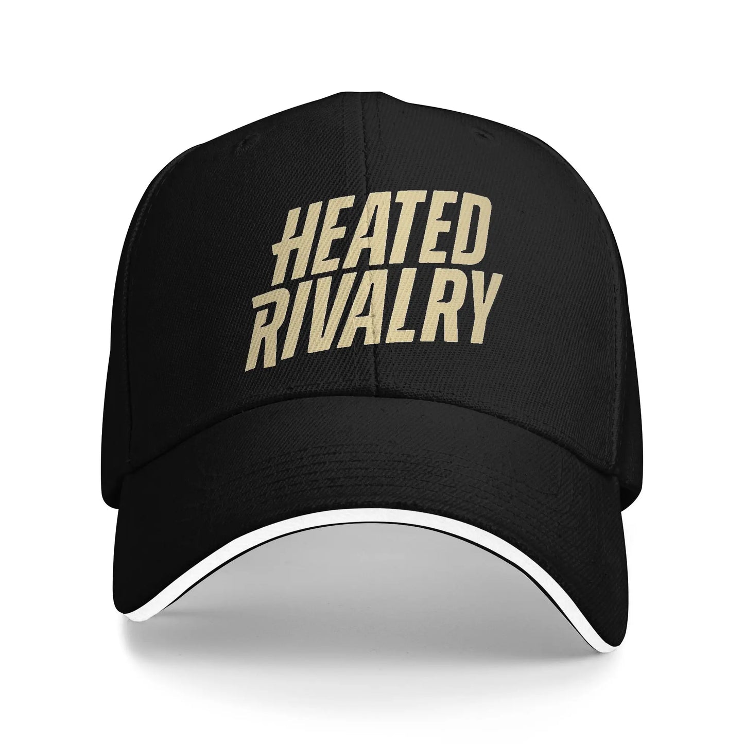 Heated Rivalry Funny Loon Quote Baseball Cap Hip Hop Stupid Canadian Wolf Bird
