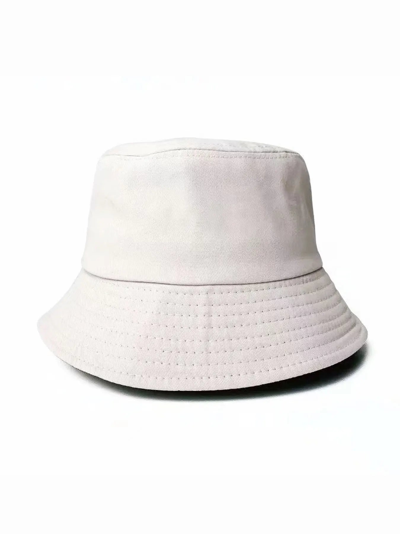 A Summer Double-Sided Portable Fashionable Basin Hat Fisherman Hat Bucket Hat