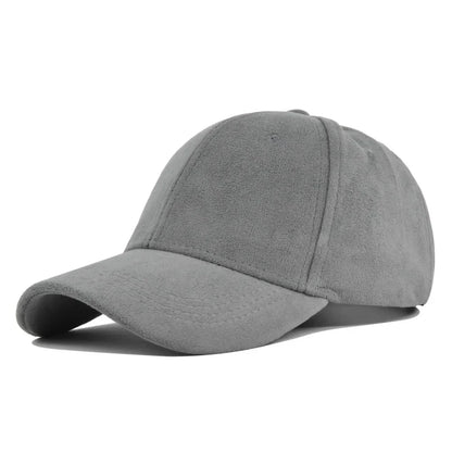 Fashion False Suede Baseball Caps