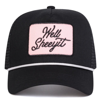 Unisex WELL SHEEYIT Embroidery Baseball Caps