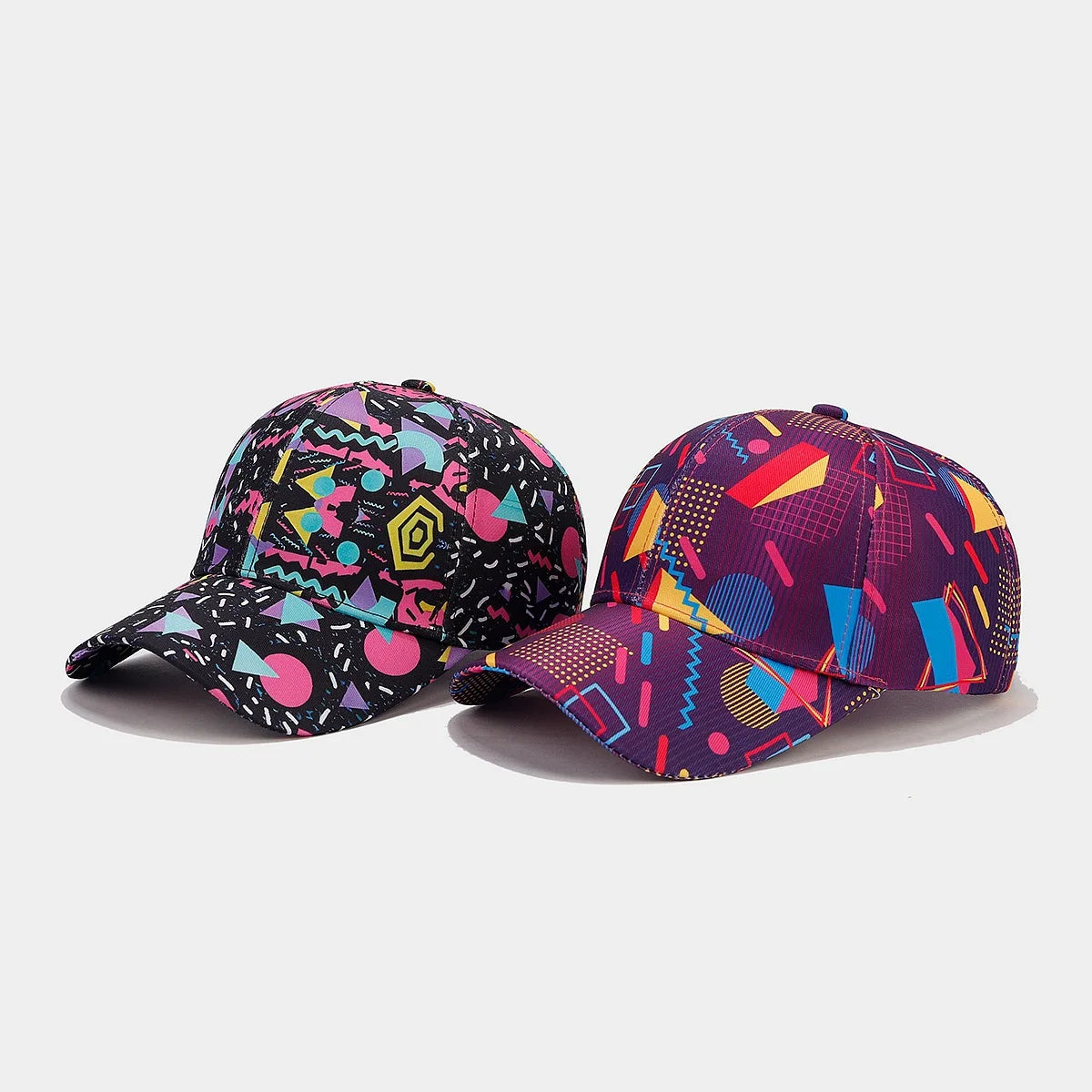 Spring/Summer Graffiti Baseball Hat Thin Retro Soft Top Duck Tongue Hat Unisex