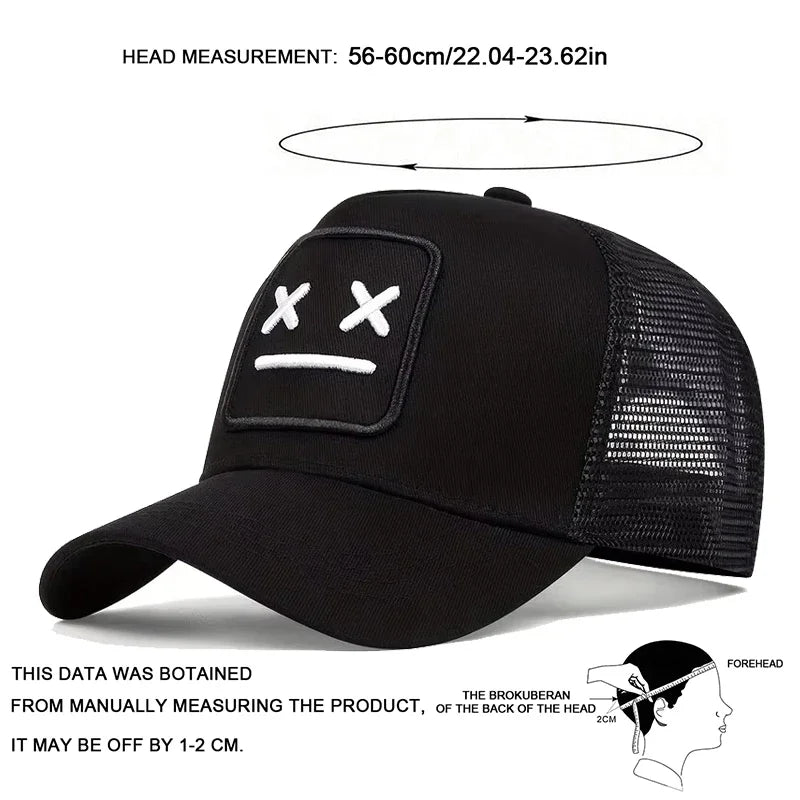 Unisex XX Embroidery Baseball Caps