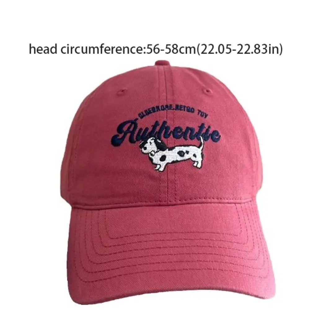 Spotted Dog Embroidered Baseball Cap