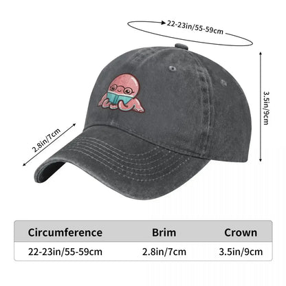 Reading Octopus Baseball Cap