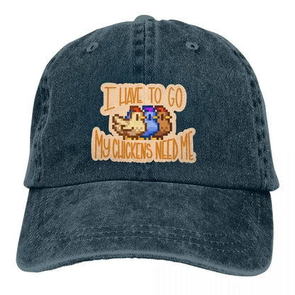 Baseball Cap Stardew Valley Game Abigail Sebastian Caps