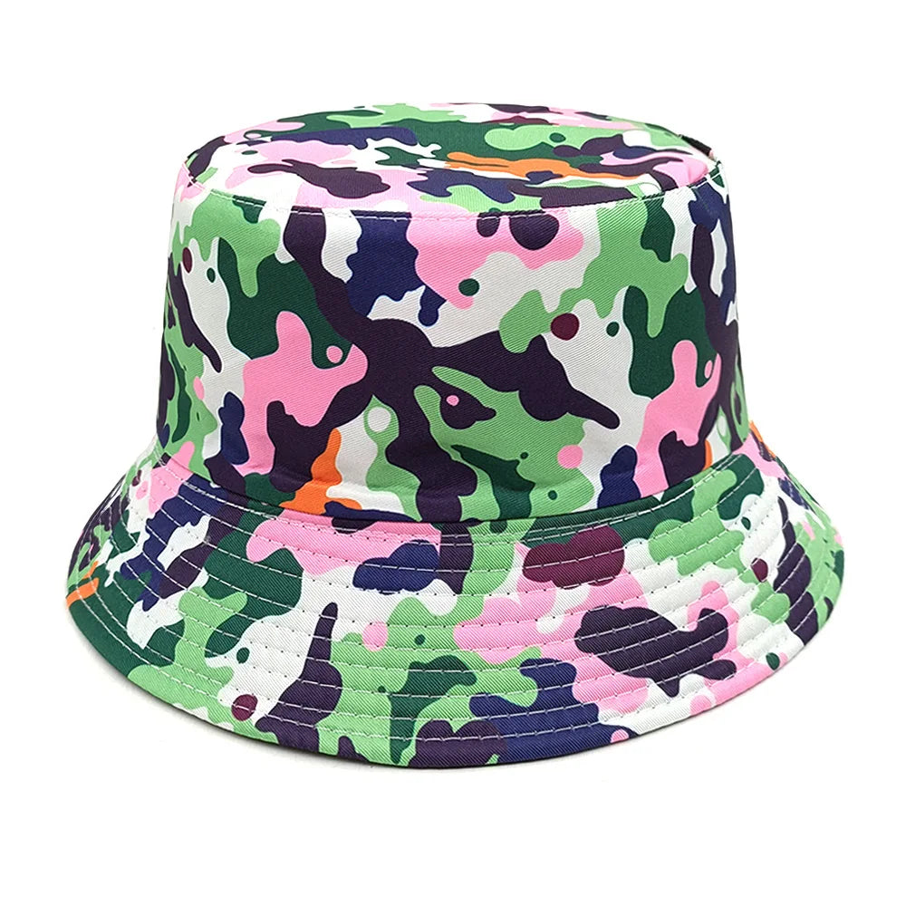 New Fashion Camouflage Bucket Hats Mountaineering Fisherman Hat