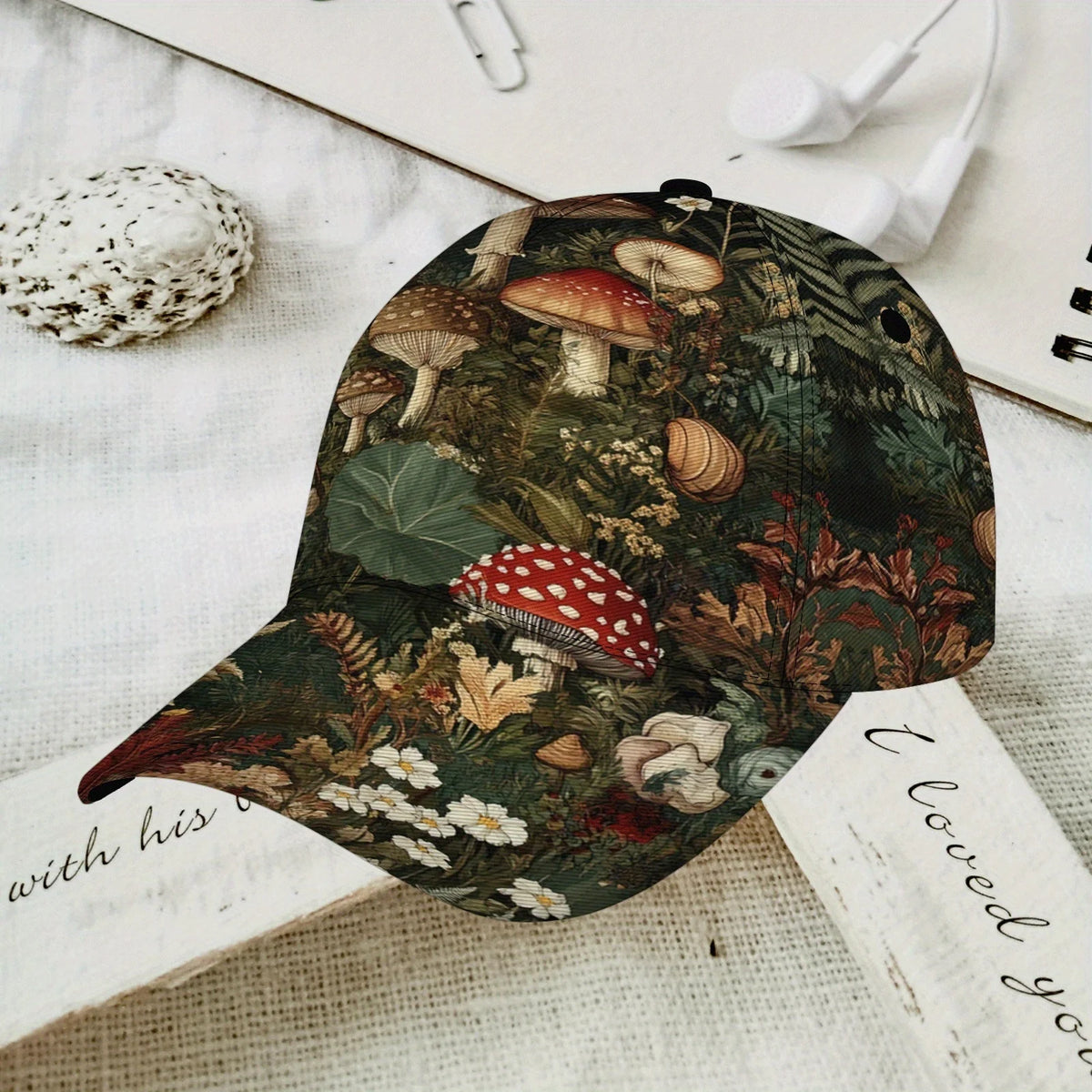 Mushroom Baseball Cap