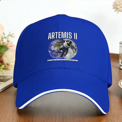 Artemis 2 Moon Mission First Crewed Flight Since Apollo Sun Baseball Cap
