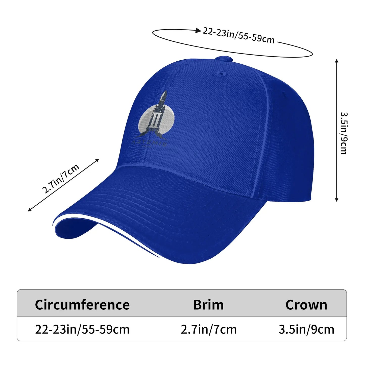 Artemis II Back to the Moon 2026 Baseball Cap