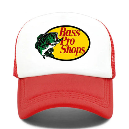 Fashion Fish Trucker Caps Men Funny Fishing Printing Hat Baseball Cap