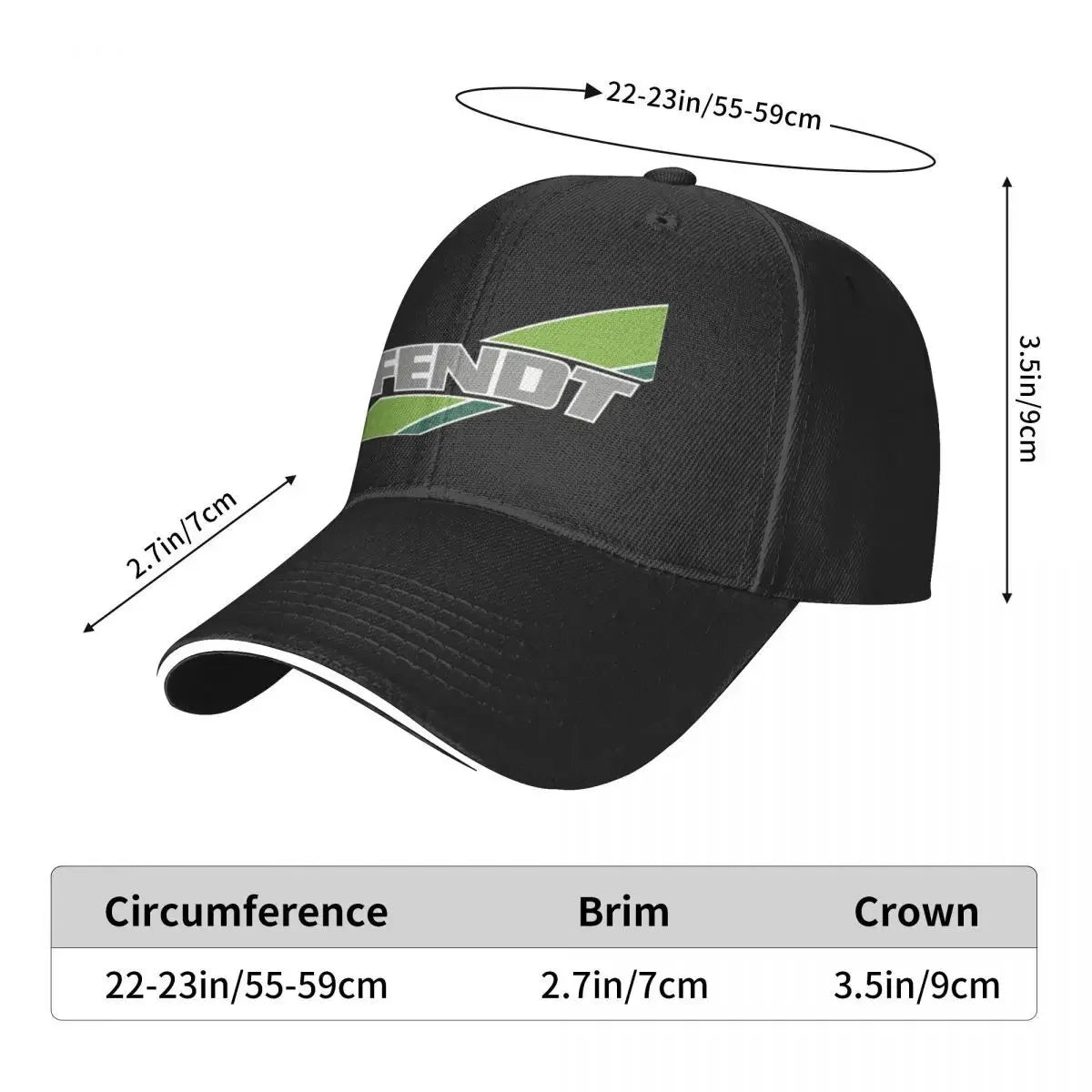 Fendt Logo 962 Caps Mens Hats Sports Caps Caps For Men Baseball Cap
