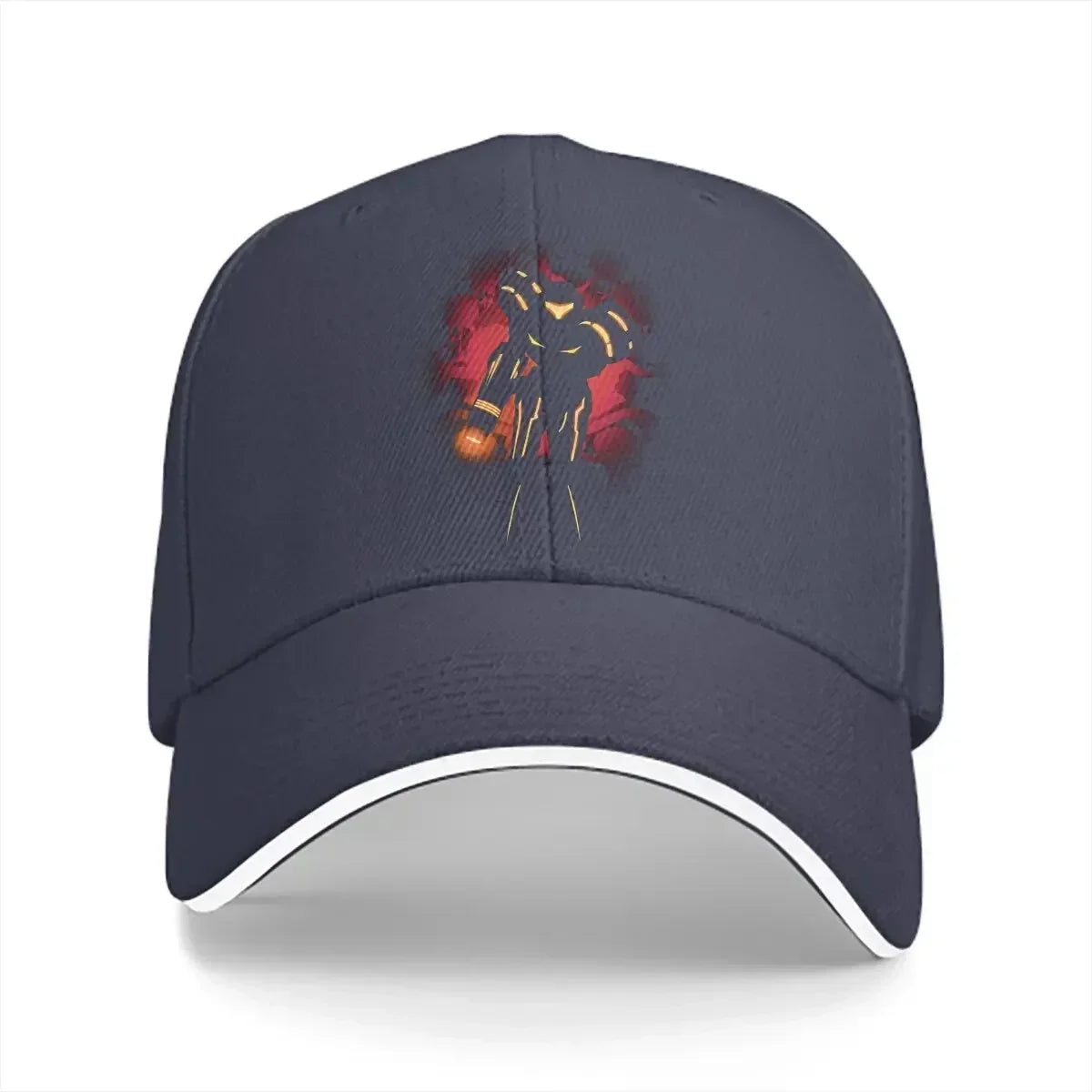 Pure Color Dad Hats Red Women's Hat Sun Visor Baseball Caps