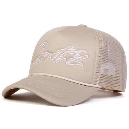 Unisex CRTZ Pentagram Embroidery Baseball Caps
