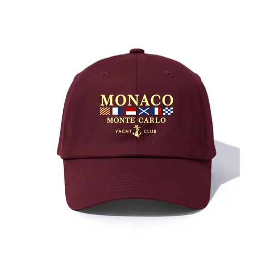Monaco Printed Baseball Cap