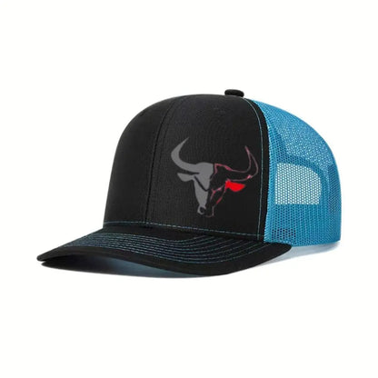 Casual Bull Head Print Summer Baseball Cap Mesh
