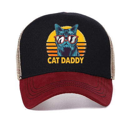 Pew Pew Madafakas Hat Men Novelty Funny Cat Baseball Caps