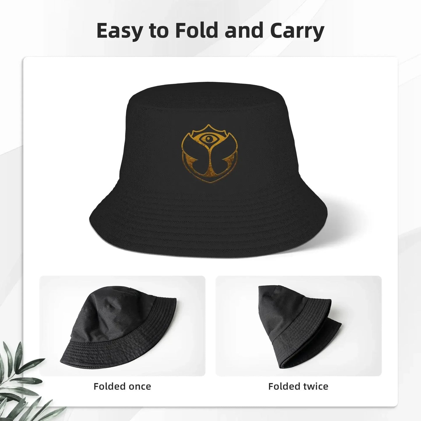 Teen Bucket Hats Tomorrowlands Festival Music Summer Beach Headwear