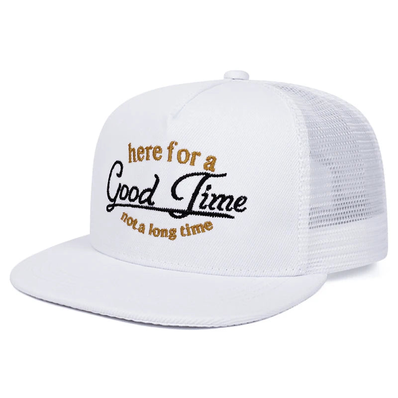 New Fashion Webhat Cartoon Letter Embroidered Hip Hop Hat Snapback Hat