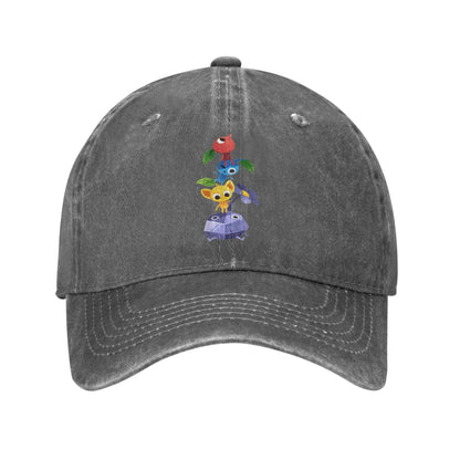 Cute Pikmins Sun Baseball Cap