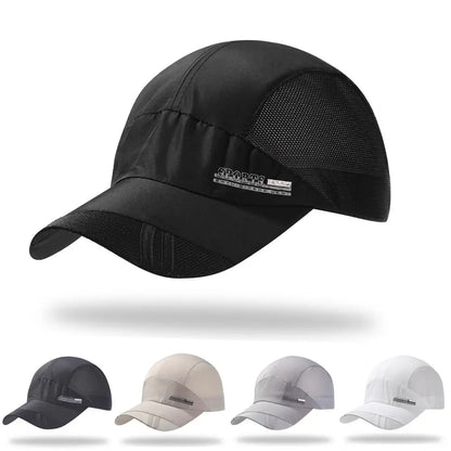 New Quick Dry Baseball Cap Breathable For Women Men