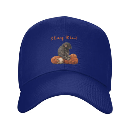 Monkey Punch Stay Kind Casual Baseball Cap