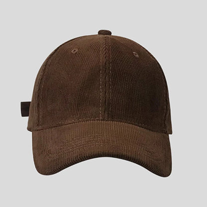 60-65cm Solid Color Lamp Core Plush Hat Casual Big Headed Men's Style Baseball Hat
