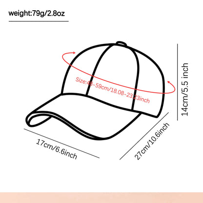 Fashionable Retro Washed Mountain Embroidered Duckbill Cap Baseball Cap For Sports