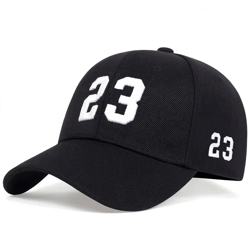 Unisex 23 Embroidery Baseball Caps Spring Autumn