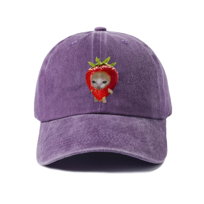 Playful Animal Friends Baseball Cap