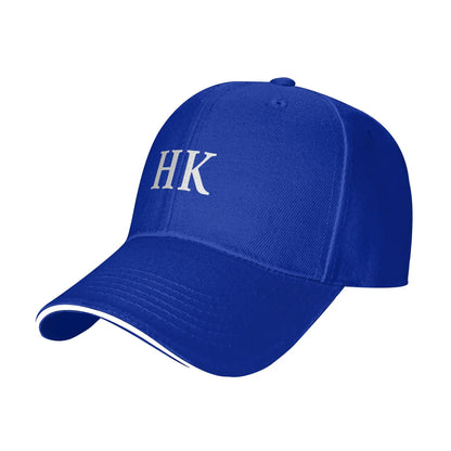 Heckler and Koch Firearms Baseball Cap HK Initials White Baseball Caps