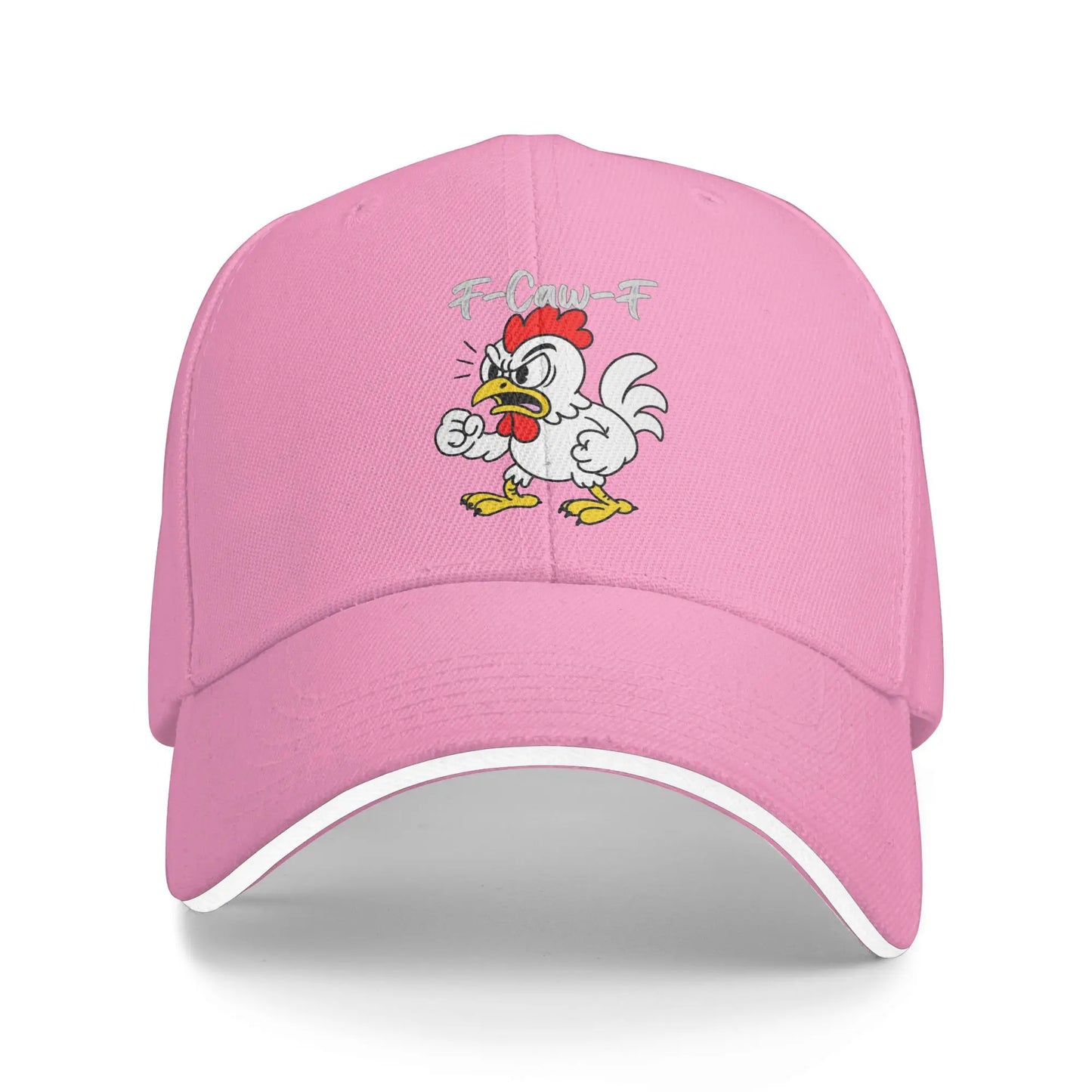 Men Women Funny F-Caw-F Chicken FCAWF Hats Stylish Baseball Cap